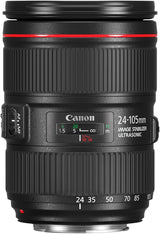 Canon EF 24-105 mm f/4L IS II USM Lens - Professional L-Series Standard Zoom