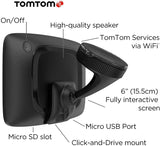 TomTom GO Professional 6200 Truck Sat Nav with European Maps Wi-Fi - Black