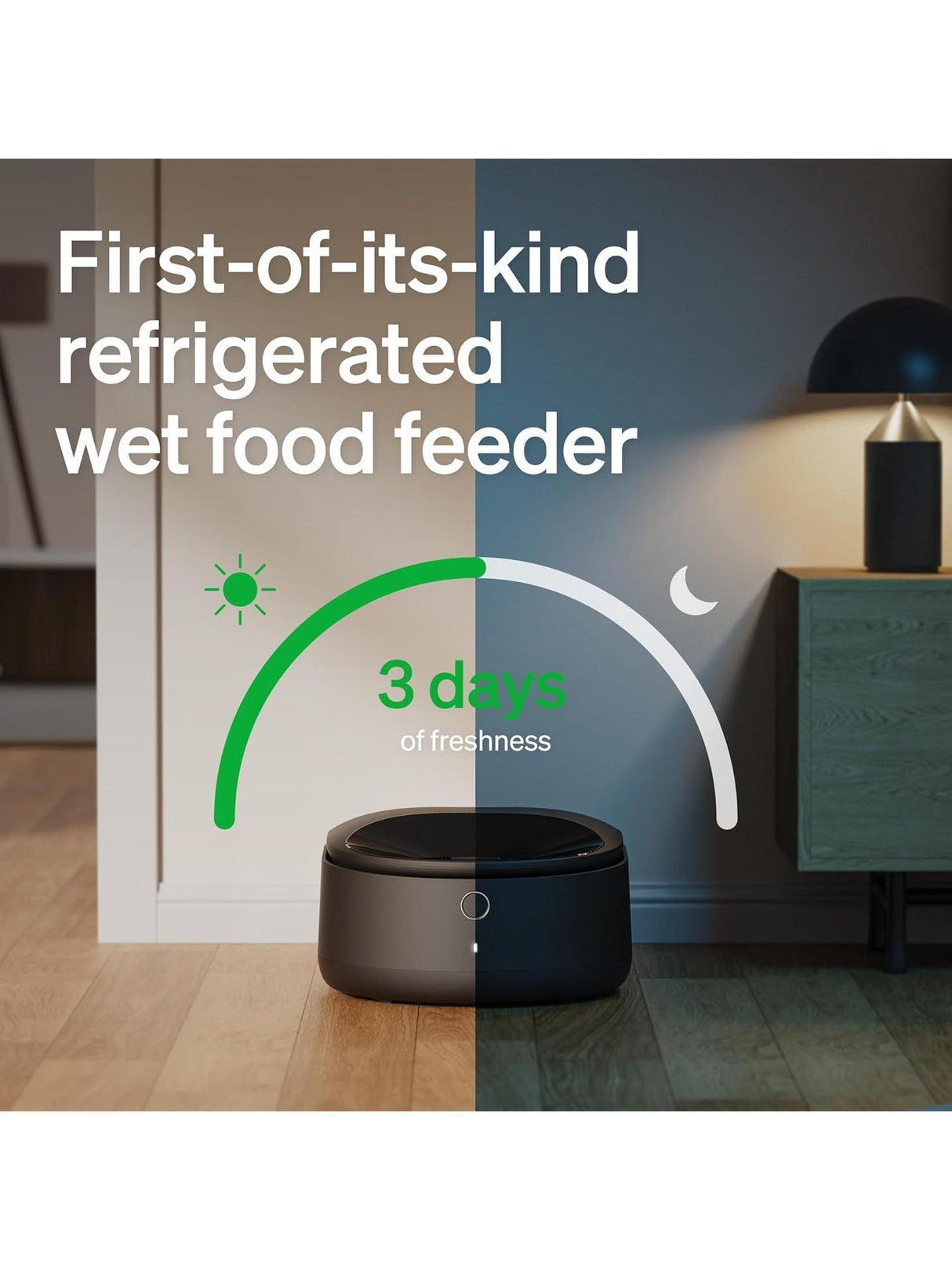 Petlibro Wet Food Plastic Pet Feeder H340 x W200 x D360mm - Multi