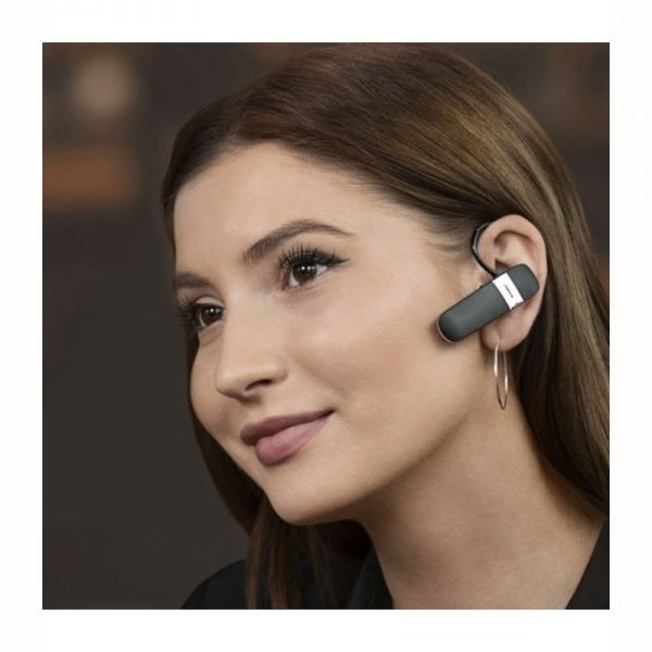 Jabra Talk 15 Bluetooth Mono Headset Clear Calls GPS Music Streaming - Black