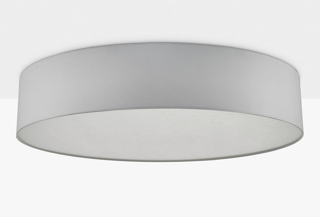 Dar Cierro 4 Light Diffuser Semi Flush Ceiling Light Dia.60cm - Ivory