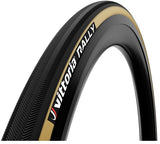 Vittoria Rally 25mm 28" Wheel Cotton Casing Tubular Road Bike Tyre Black/Tan