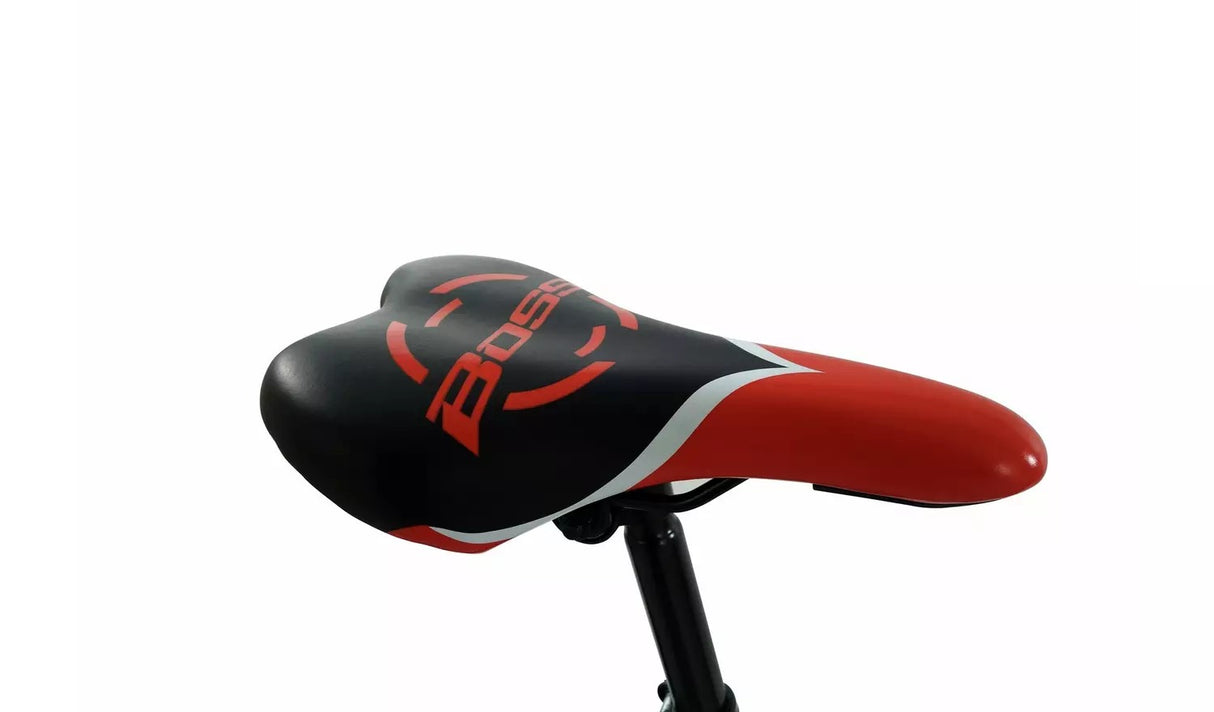 Boss Venom Full Suspension Mountain Bike 26" Wheels - 18" Frame - Black/Red