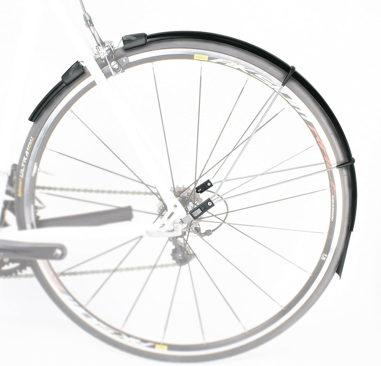 SKS Raceblade 28" 700c Wheel Long Front And Rear Plastic Mudguard Set Black