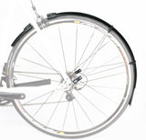 SKS Raceblade 28" 700c Wheel Long Front And Rear Plastic Mudguard Set Black