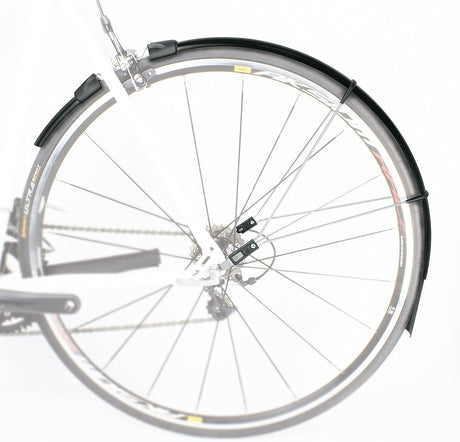 SKS Raceblade 28" 700c Wheel Long Front And Rear Plastic Mudguard Set Black