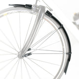 SKS Raceblade 28" 700c Wheel Long Front And Rear Plastic Mudguard Set Black