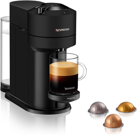Nespresso 11719-UK Vertuo by Magimix Next Capsule Coffee Machine Matt Black