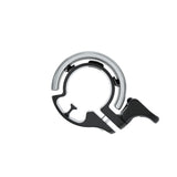 Knog Oi Classic Small Low Profile Bicycle Handlebar Bell 22.2mm - Silver