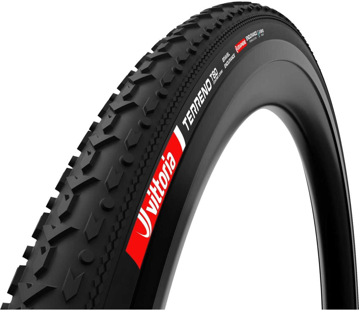 Vittoria Terreno T80 26 TPI Rigid Bead Gravel Bike Tyre 700 x 33C - Black
