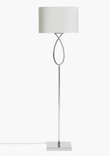 John Lewis & Partners Tom Floor Lamp H150cm - Chrome