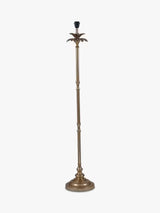 Pacific Palm Tree Indoor Corded Decorative Floor Lamp Base 135 x 25cm - Gold