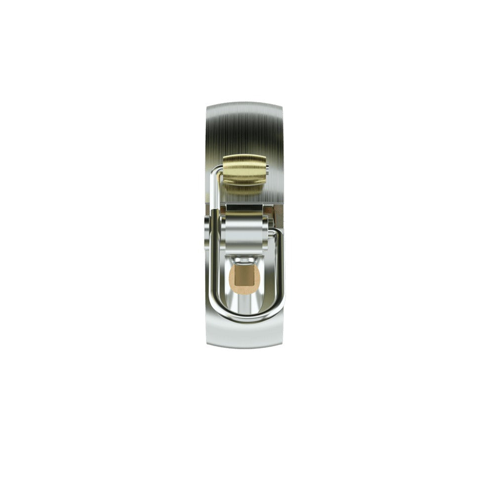 Knog Oi Luxe Large 23.8-31.8mm Handlebar Mount Premium Bike Bell - Silver