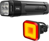 Knog Blinder Pro 600 Blinder Square Front & Rear Bike Light Set - Black