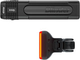 Knog Blinder Pro 600 Blinder Square Front & Rear Bike Light Set - Black