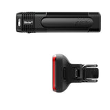 Knog Blinder 900 Front & Square Rear Rechargeable Bike Light Set - Black