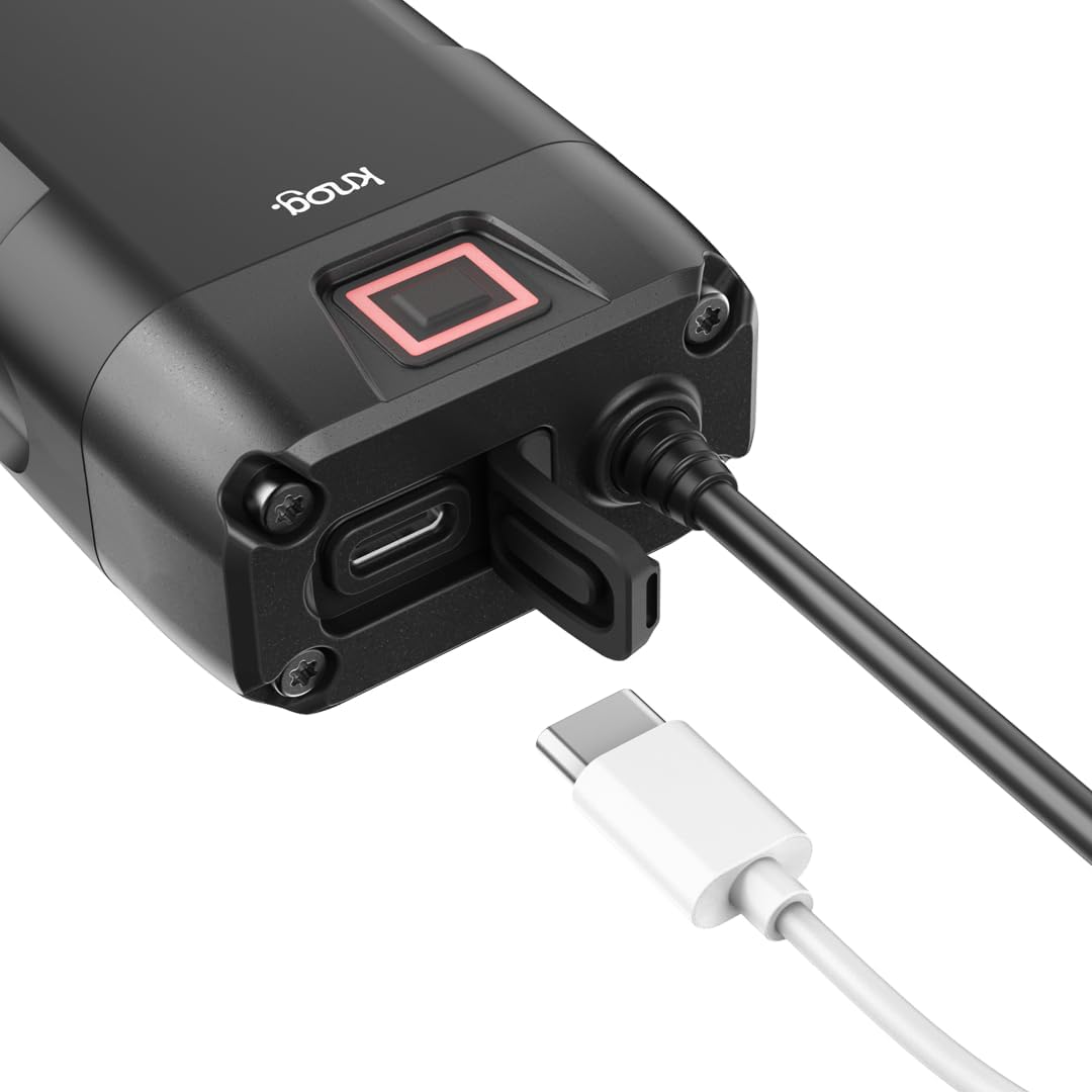 Knog Blinder 10000mAh USB-C IP67 Bike Light Battery Power Pack - Black