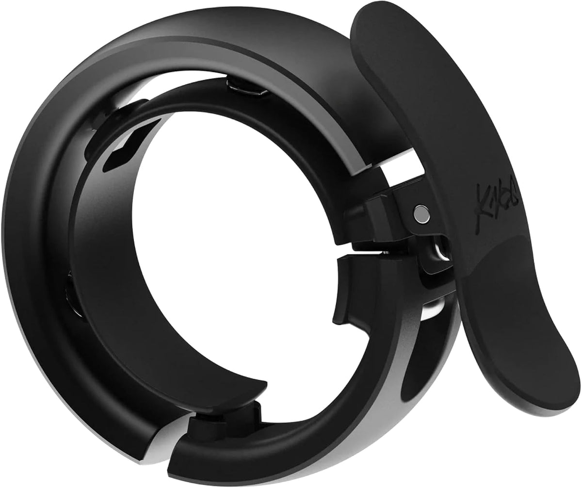 Knog Oi Prima WAVETEK Low Profile Large Bicycle Bell 23.8-31.8mm Anthracite