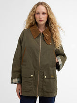 Barbour Icons Bedale Showerproof Women's Jacket - Ivy Green/Ancient Size 18
