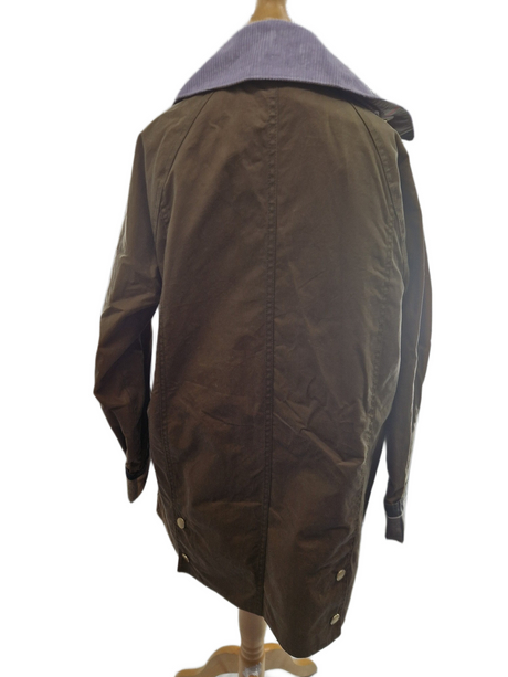 Barbour Icons Women's Beadnell Casual Waxed Jacket - Sand/Heather Mist - UK 14
