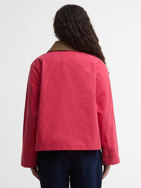 Barbour Paul Smith Spey Casual Women's Jacket Winterberry/Ancient - Size 10
