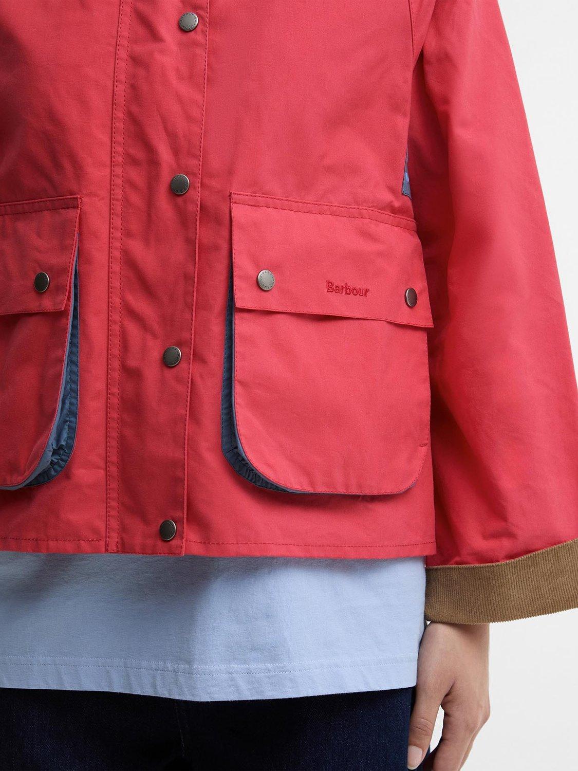 Barbour Paul Smith Spey Casual Women's Jacket Winterberry/Ancient - Size 10
