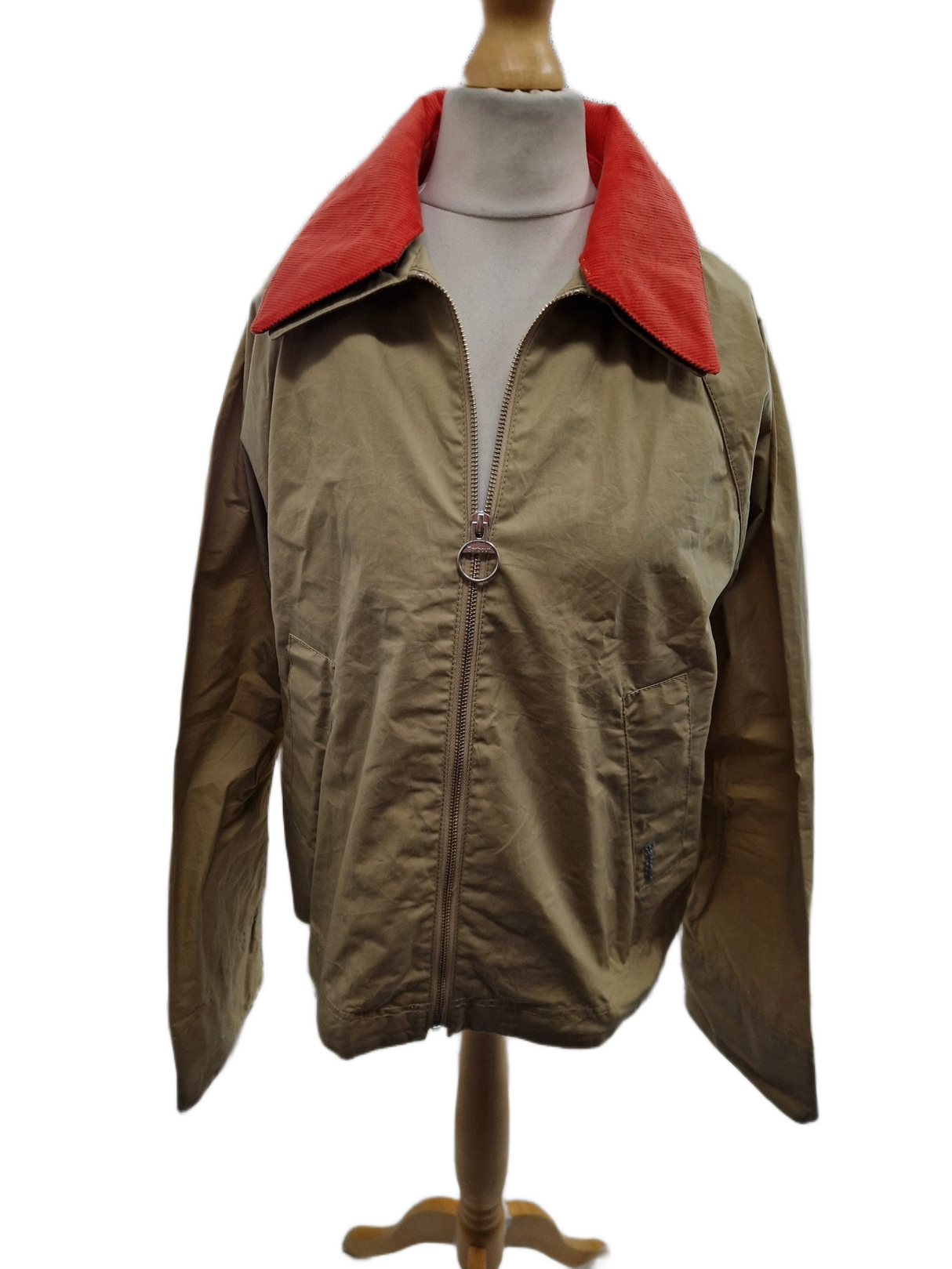 Barbour Women's Lennon Classic Collared Cotton Barn Jacket - Brown - UK 10