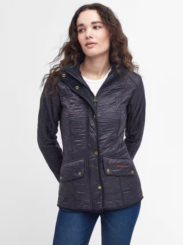 Barbour Cavalry Women’s Polarquilt Equestrian Jacket - Dark Navy - Size 6
