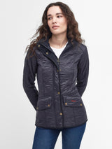 Barbour Women's Cavalry Polarquilt Lightweight Jacket - Dark Navy - UK 8