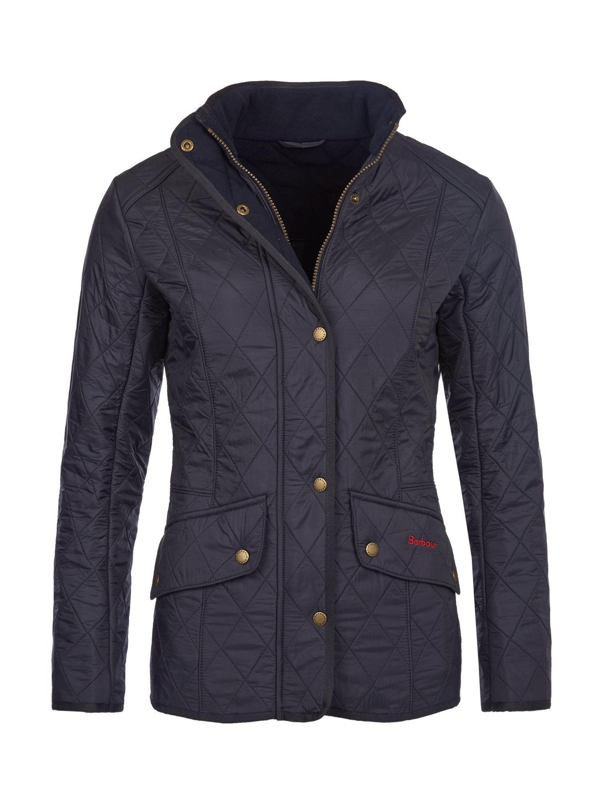 Barbour Women's Cavalry Polarquilt Lightweight Jacket - Dark Navy - UK 8