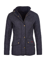 Barbour Women's Cavalry Polarquilt Lightweight Jacket - Dark Navy - UK 8