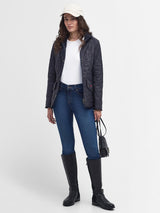 Barbour Women's Cavalry Polarquilt Lightweight Jacket - Dark Navy - UK 8