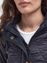 Barbour Women's Cavalry Polarquilt Lightweight Jacket - Dark Navy - UK 8