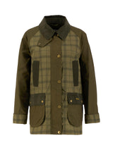 Barbour Icons Modern Beadnell Tartan Women's Casual Jacket Green/Multi UK 10
