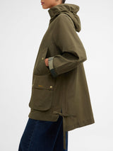 Barbour Middlemarch Showerproof Zipped Women's Casual Coat - Green UK 12