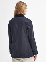 Barbour Beadnell Women's Classic Waxed Cotton Country Jacket Size 20 - Navy