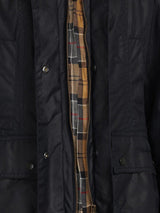 Barbour Beadnell Women's Classic Waxed Cotton Country Jacket Size 20 - Navy