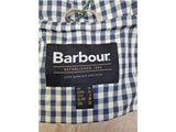 Barbour Kingswood Showerproof Hooded Country Jacket - Size 10 - Sand/Navy