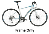 Boardman Hybrid Comp Women's Bike Frame Only - Shiny White - 48cm Large