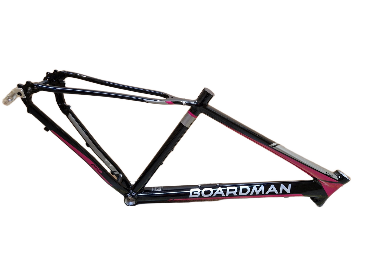 Boardman MX COMP Hybrid Alloy Bike Frame Only - Shiny Black - 45cm Smalll