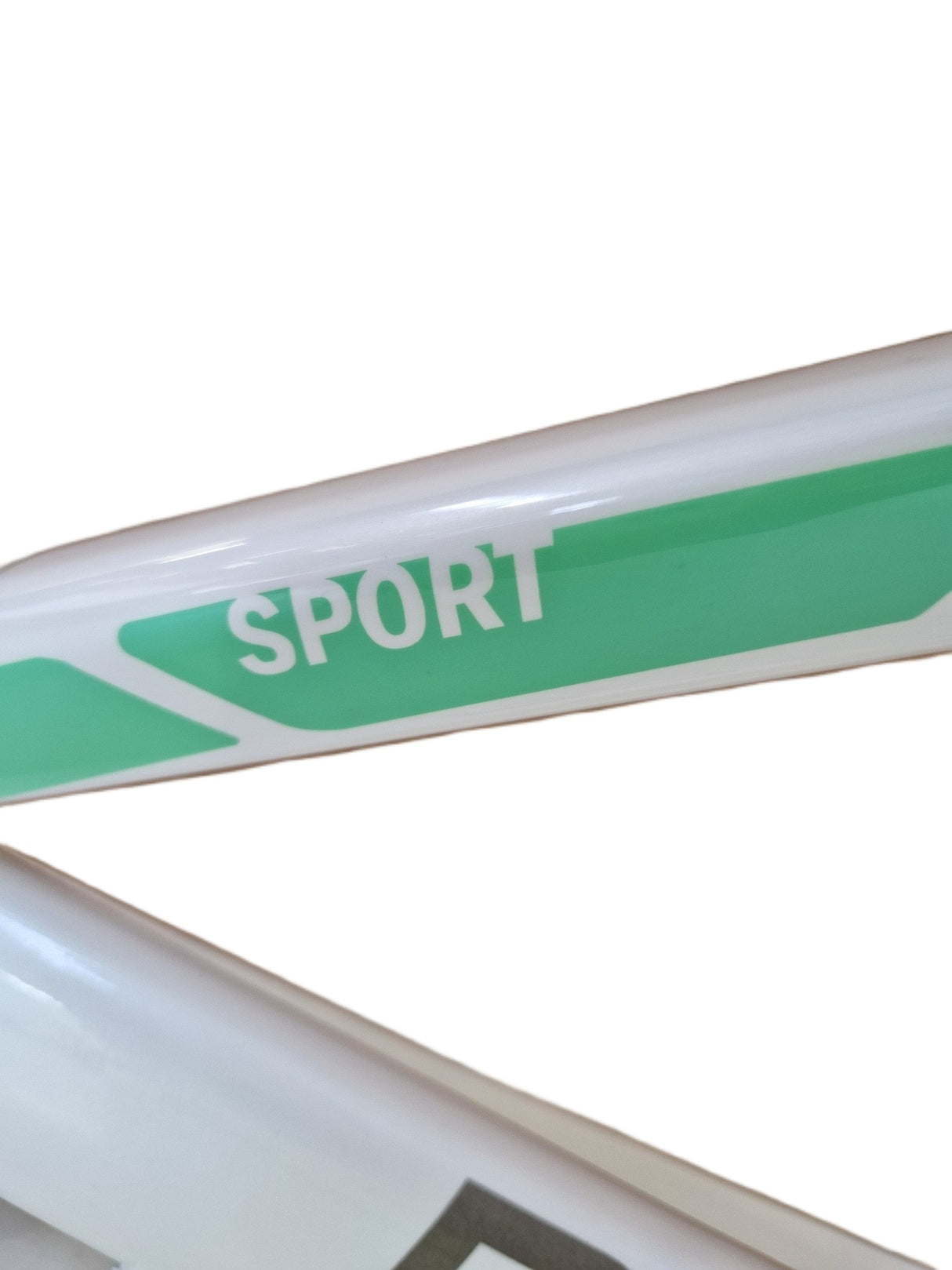 Boardman Sport Womens Aluminium Bike Frame Only - White/Green - 16" Small