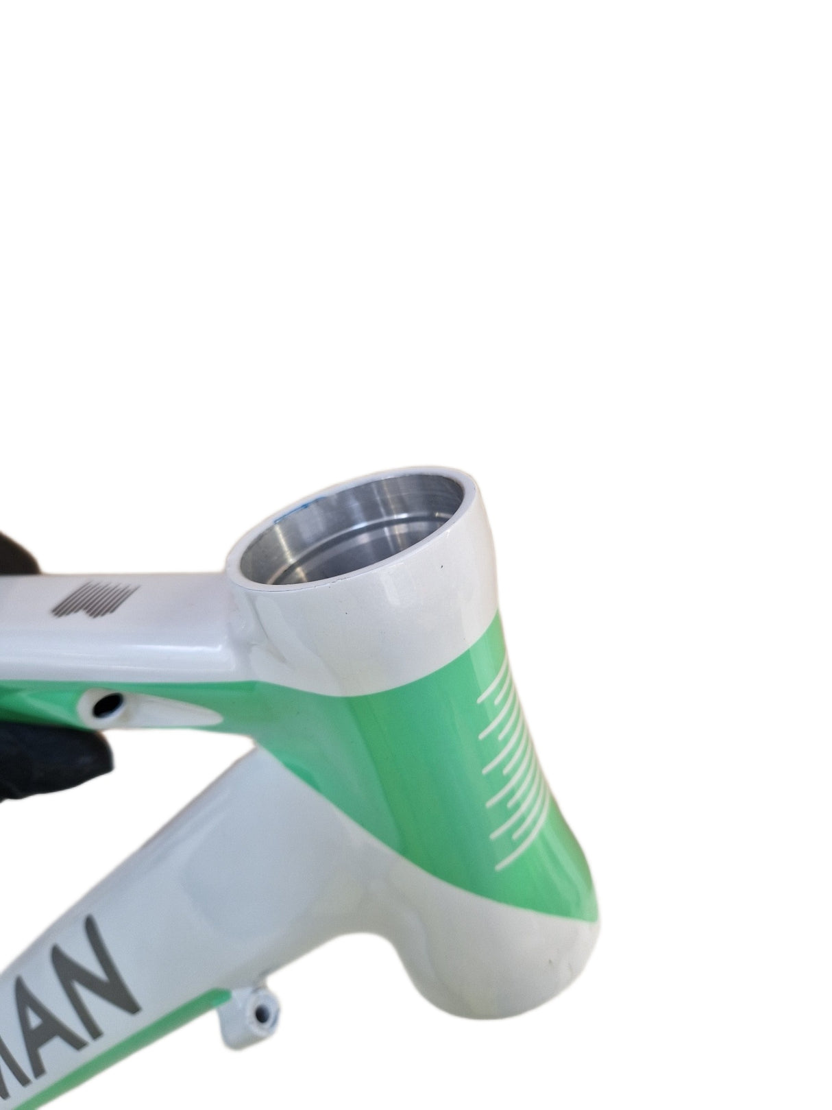 Boardman Sport Womens Aluminium Bike Frame Only - White/Green - 16" Small