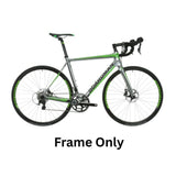 Boardman Road Pro Disc 700c Carbon Bike Frame - Silver/Green - 51.5cm Small