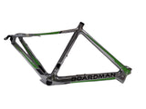 Boardman Road Pro Disc 700c Carbon Bike Frame - Silver/Green - 51.5cm Small