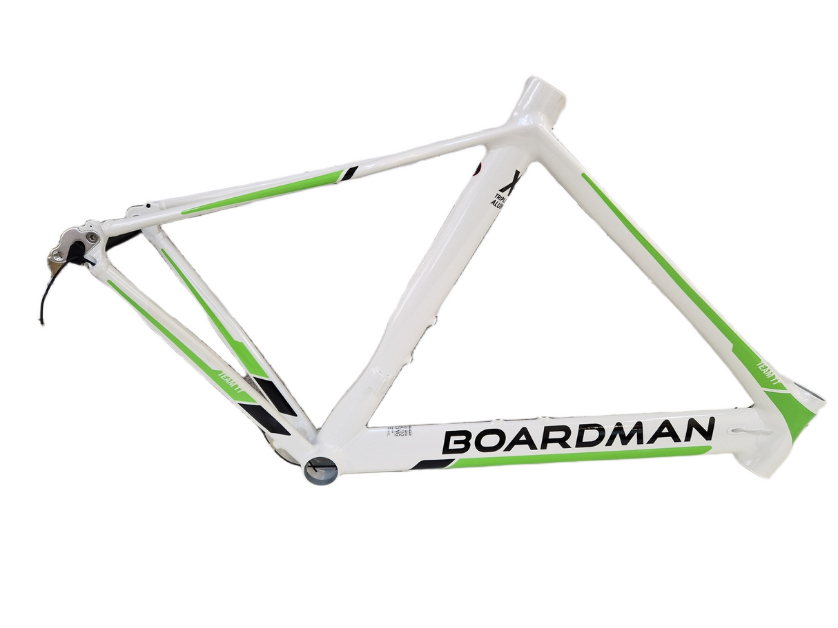 Boardman Team TT Triathlon Road Bike Frame Only 56cm Medium Alloy 700C - White
