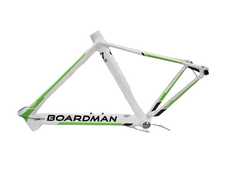 Boardman Team TT Triathlon Road Bike Frame Only 56cm Medium Alloy 700C - White