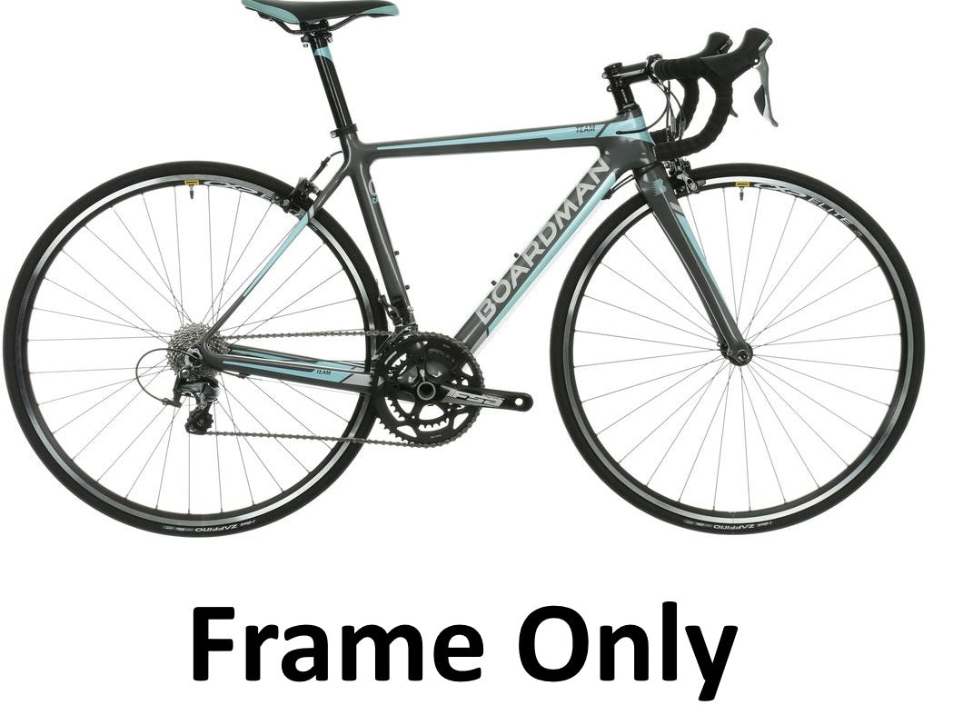 Boardman Team Women's Carbon Road Bike Frame Only - Grey - 51.5cm/Large