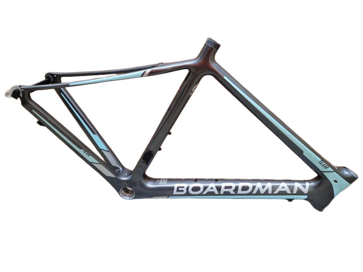 Boardman Team Women's Carbon Road Bike Frame Only - Grey - 51.5cm/Large