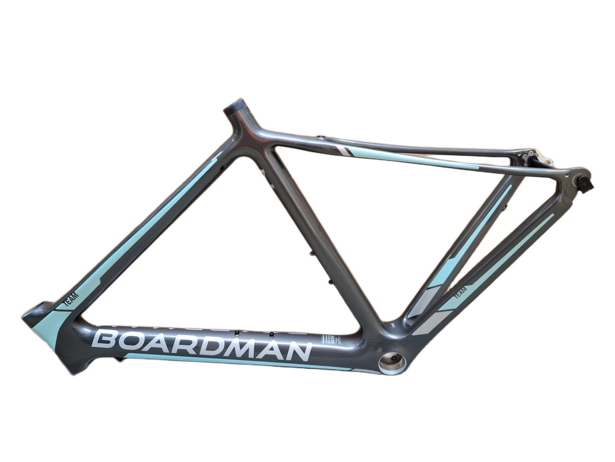 Boardman Team Women's Carbon Road Bike Frame Only - Grey - 51.5cm/Large