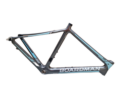 Boardman BBL Road Team Carbon Fibre Frame Only 700C 53 cm XL Silver Grey
